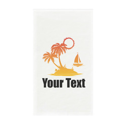 Tropical Sunset Guest Towels - Full Color - Standard (Personalized)