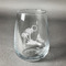Tropical Sunset Stemless Wine Glass (Single)