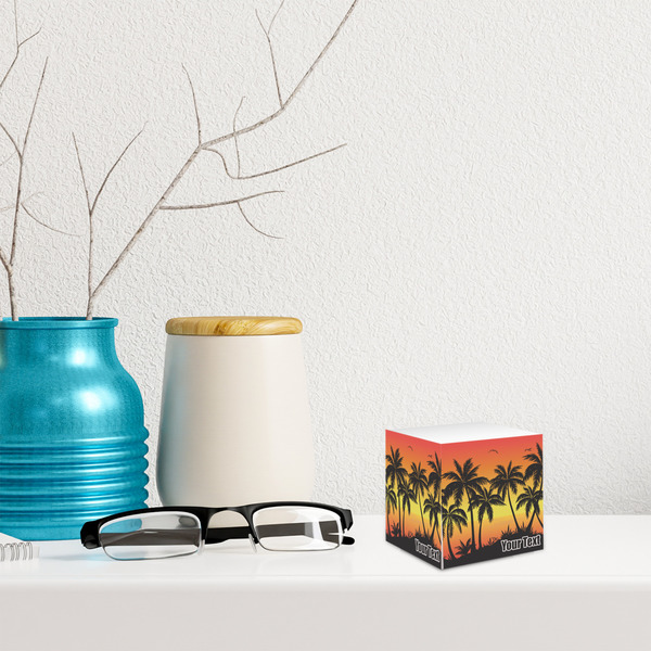 Tropical Sunset Sticky Note Cube - LIFESTYLE