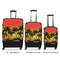 Tropical Sunset Suitcase Set 1 - APPROVAL