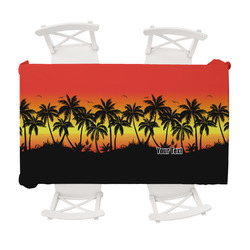 Tropical Sunset Tablecloth - 58"x102" (Personalized)