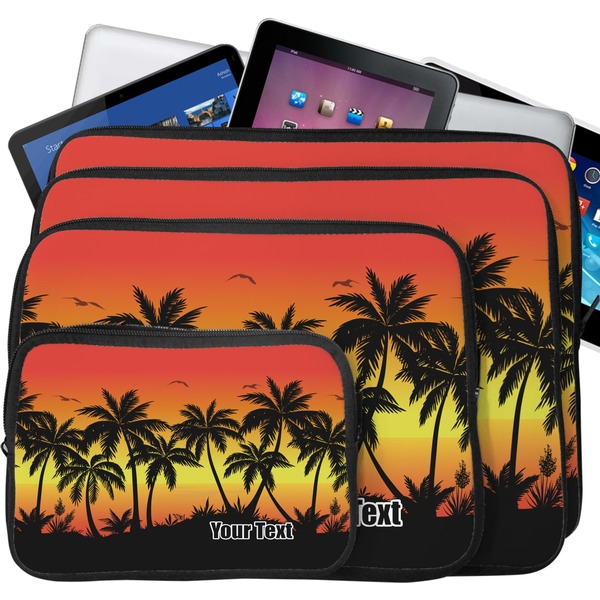 Tropical Sunset Tablet & Laptop Case Sizes