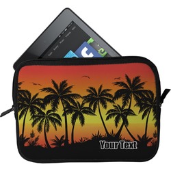 Tropical Sunset Tablet Case / Sleeve (Personalized)