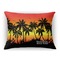 Tropical Sunset Throw Pillow (Rectangular - 12x16)