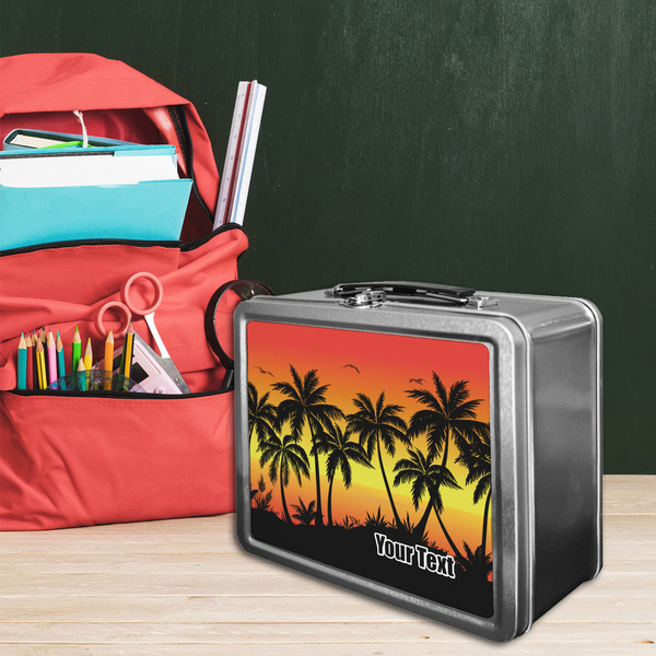 Tropical Sunset Tin Lunchbox - LIFESTYLE