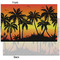 Tropical Sunset Tissue Paper - Heavyweight - XL - Front & Back