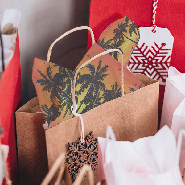 Tropical Sunset Tissue Paper - In Gift Bag