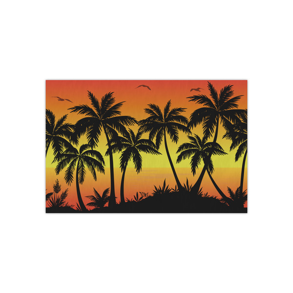 Custom Tropical Sunset Small Tissue Papers Sheets - Lightweight