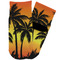 Tropical Sunset Toddler Ankle Socks