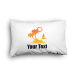 Tropical Sunset Pillow Case - Toddler - Graphic (Personalized)