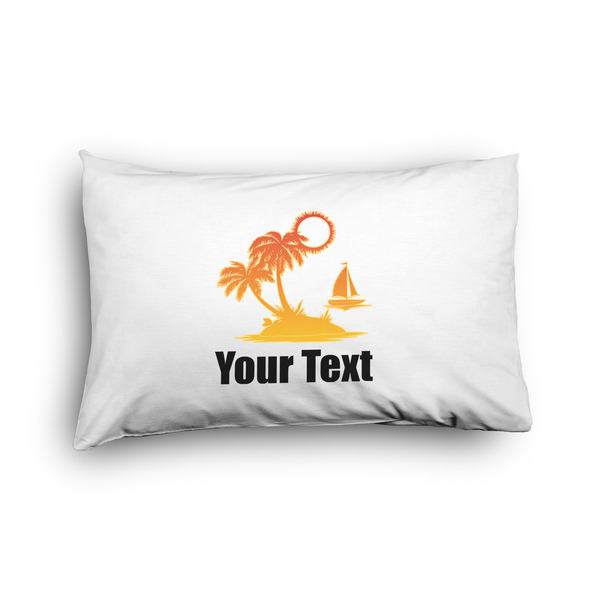 Custom Tropical Sunset Pillow Case - Toddler - Graphic (Personalized)