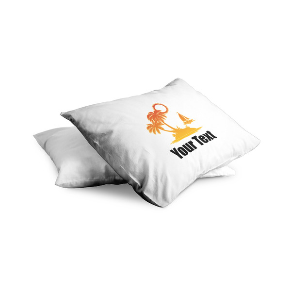 Tropical Sunset Toddler Pillow Case - TWO (partial print)