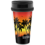 Tropical Sunset Acrylic Travel Mug without Handle (Personalized)