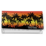 Tropical Sunset Vinyl Checkbook Cover (Personalized)