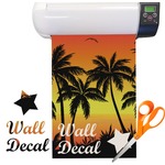 Tropical Sunset Vinyl Sheet (Re-position-able)