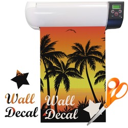 Tropical Sunset Vinyl Sheet (Re-position-able)