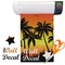Tropical Sunset Vinyl Sheet (Re-position-able)