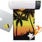 Tropical Sunset Sticker Vinyl Sheet (Permanent)