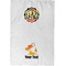 Tropical Sunset Waffle Towel - Partial Print - Approval Image