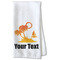 Tropical Sunset Kitchen Towel - Waffle Weave - Partial Print (Personalized)