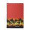Tropical Sunset Waffle Weave Golf Towel - Front/Main
