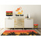Tropical Sunset Wall Graphic Decal Wooden Desk