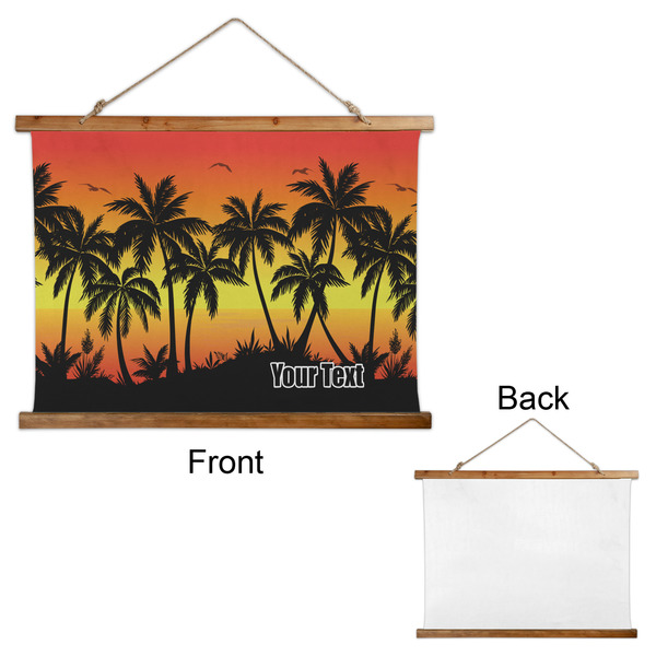 Tropical Sunset Wall Hanging Tapestry - Landscape - APPROVAL