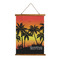 Tropical Sunset Wall Hanging Tapestry - Portrait - MAIN