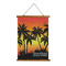 Tropical Sunset Wall Hanging Tapestry (Personalized)