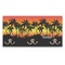 Tropical Sunset Wall Mounted Coat Rack (Personalized)