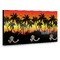 Tropical Sunset Wall Mounted Coat Hanger - Side View