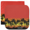 Tropical Sunset Washcloth / Face Towels