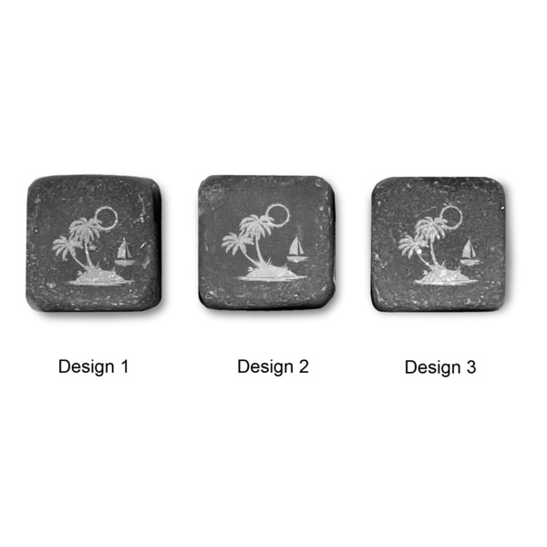 Tropical Sunset Whiskey Stones - Set of 3 - Approval