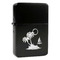 Tropical Sunset Windproof Lighters - Black - Front/Main