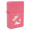 Tropical Sunset Windproof Lighter - Pink - Single Sided