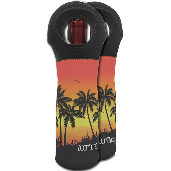 Tropical Sunset Wine Tote Bag - MAIN