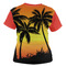 Tropical Sunset Women's T-shirt Back