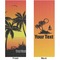 Tropical Sunset Yoga Mat - Double Sided Apvl