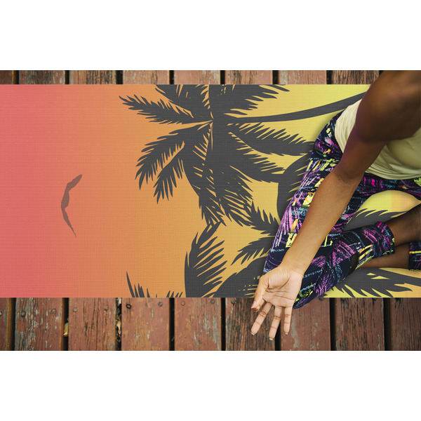 Tropical Sunset Yoga Mats - LIFESTYLE