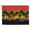 Tropical Sunset Zipper Pouch Large (Front)
