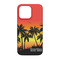 Tropical Sunset iPhone 13 Pro Case - Back