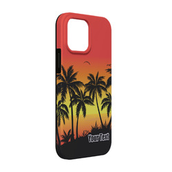 Tropical Sunset iPhone Case - Rubber Lined - iPhone 13 (Personalized)