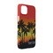 Tropical Sunset iPhone 14 Case - Angle