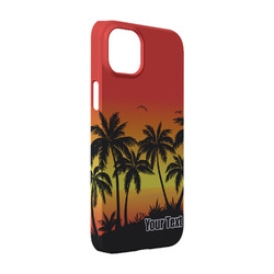 Tropical Sunset iPhone Case - Plastic - iPhone 14 Pro (Personalized)