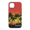 Tropical Sunset iPhone 14 Pro Tough Case - Back
