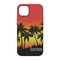 Tropical Sunset iPhone 14 Tough Case - Back