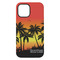 Tropical Sunset iPhone 15 Plus Tough Case - Back