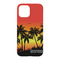 Tropical Sunset iPhone 15 Pro Case - Back