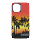 Tropical Sunset iPhone 15 Tough Case - Back