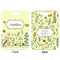Nature & Flowers Aluminum Luggage Tag (Front + Back)